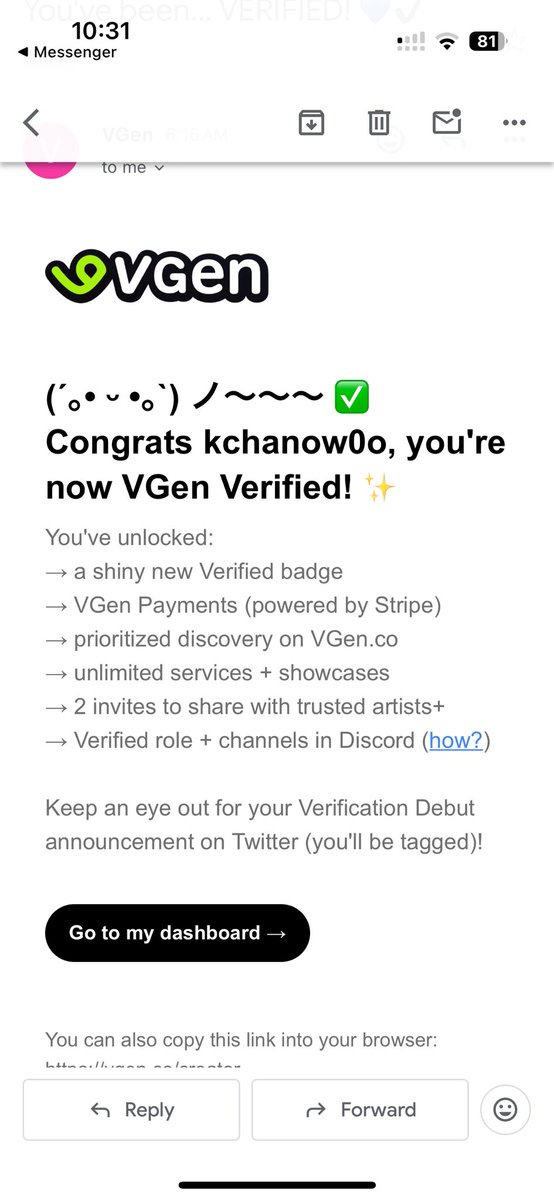 HEISJJWA YOU GUYS!!! 🥹🥹 I AM NOW VERIFIED ON VGEN 🥹🥹🥹🥹🥹🥹