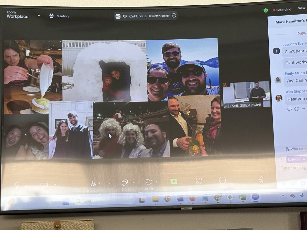 Kerry Hamilton (@profkahamilton) on Twitter photo Congratulations to my collaborator, brother, and friend <a href="/mhamilton723/">Mark Hamilton</a> on the best PhD defense I have seen. So proud of you! Congratulations to my collaborator, brother, and friend <a href="/mhamilton723/">Mark Hamilton</a> on the best PhD defense I have seen. So proud of you!
