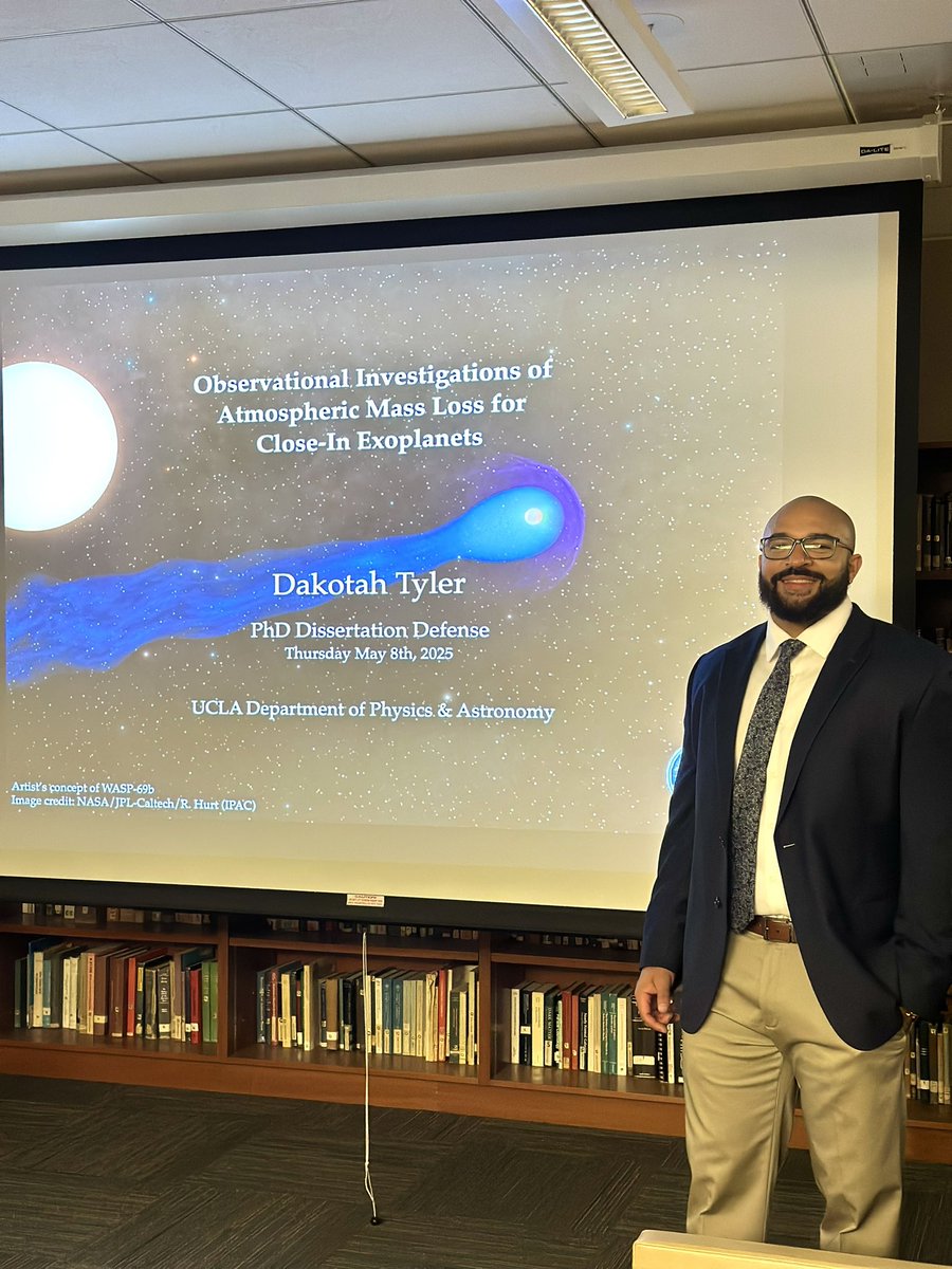 StarkidPhD's tweet image. Successfully defended my dissertation!
Dr. Dakotah Tyler
PhD in Astronomy & Astrophysics