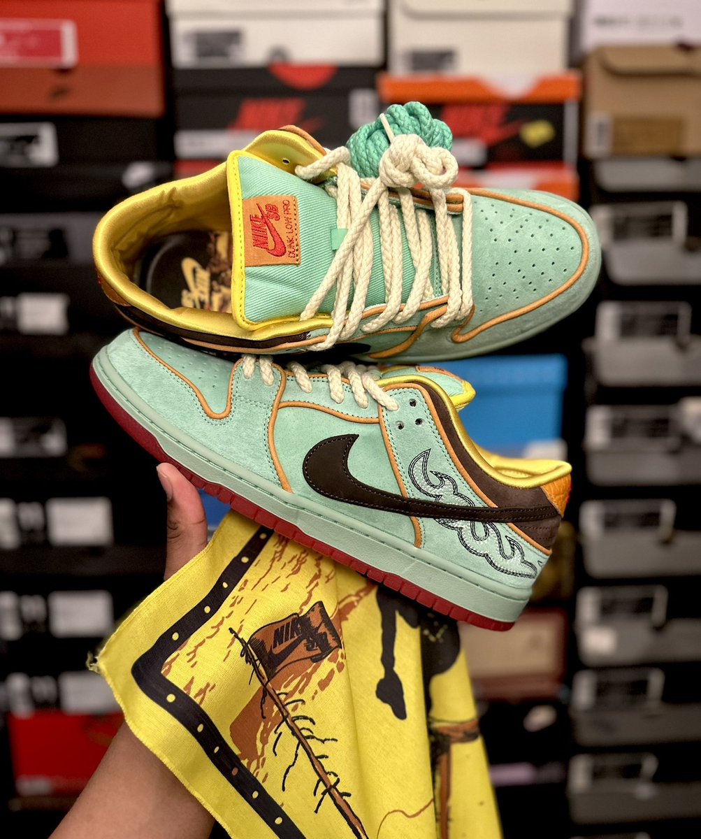 _Villain_2U's tweet photo. The Bill Pickett story and inspiration makes this sneaker that much more special to me…

#AVillainsCloset #TheChef 👨🏽‍🍳 https://t.co/Rifp4FuOY0