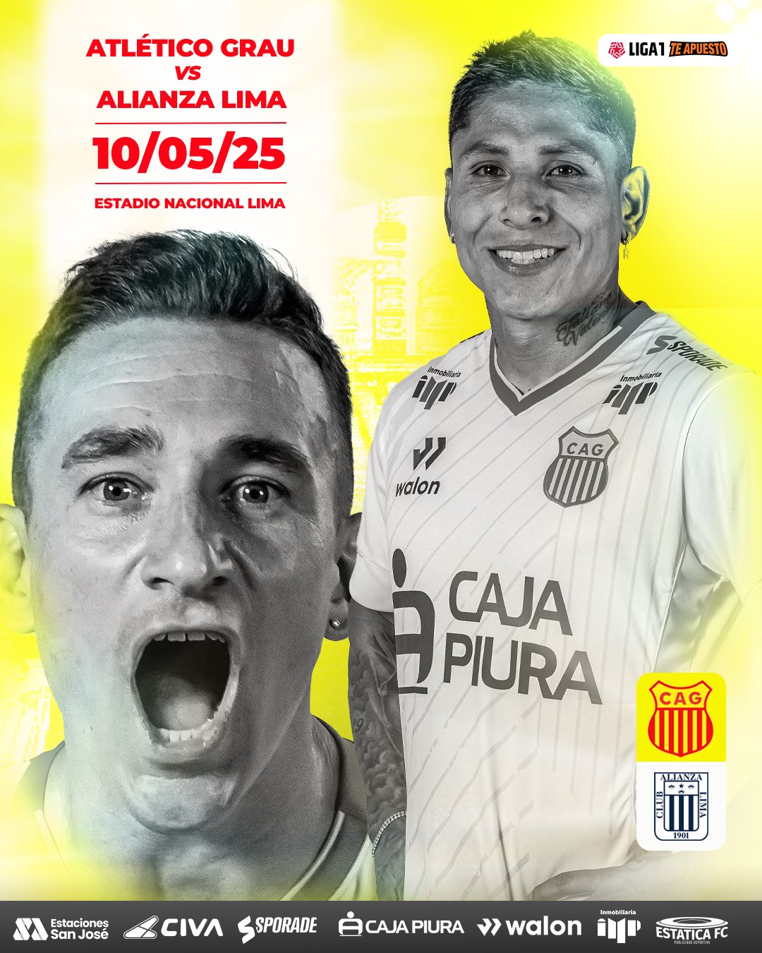 Atlético Grau de Piura vs. Alianza Lima.