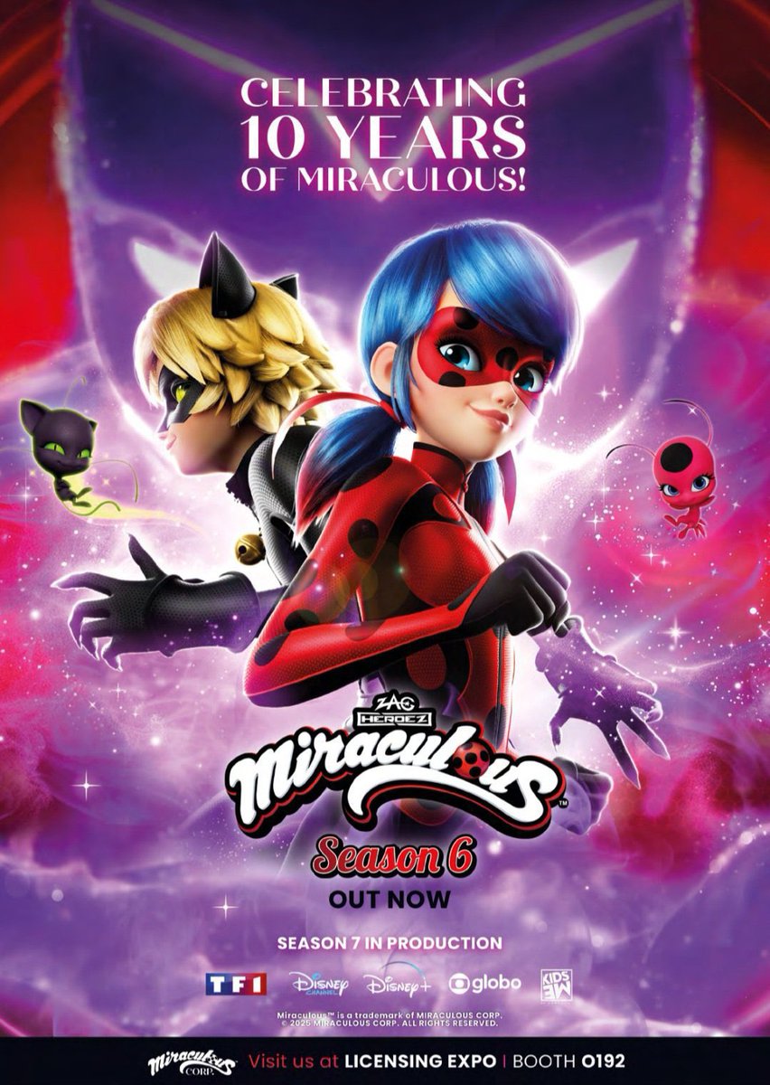 MiraculouslyRed's tweet image. According to the new poster from Miraculous, we should get season 7 around 2-3 months after the finale of season 6. #MLBS6Spoilers