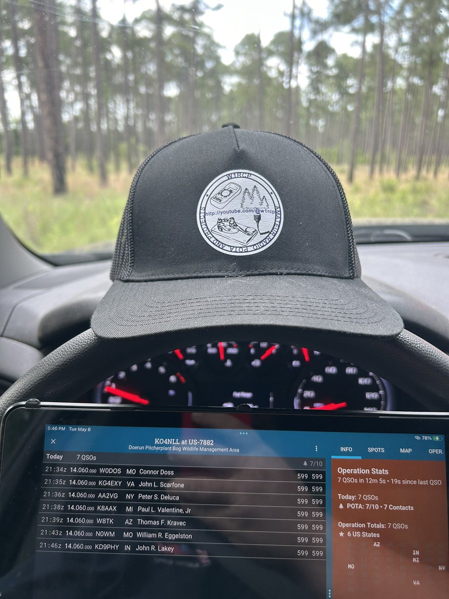 Hoping this <a href="/Robbie_W1RCP/">Robbie</a> swag helps make these #roughband #pota activations better! #bandsuck #hamradio