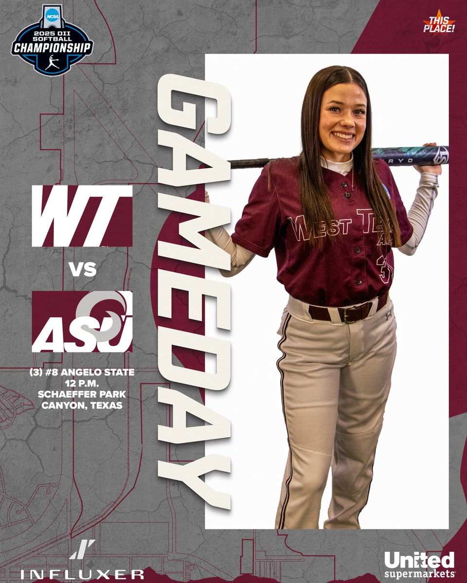 WTAMUSoftball's tweet photo. Another Top-10 Matchup with the Rambelles

🆚: (3) #8 Angelo State
📍: Canyon, Texas
⏰: 12 p.m.
📊: https://t.co/ql8wPDmZln
📺: https://t.co/2TNz2a7Kha
🎟️: https://t.co/W3LCuhUQXF
👕: https://t.co/VOxctk9nnj

#BuffNation https://t.co/LXDe45EF6G