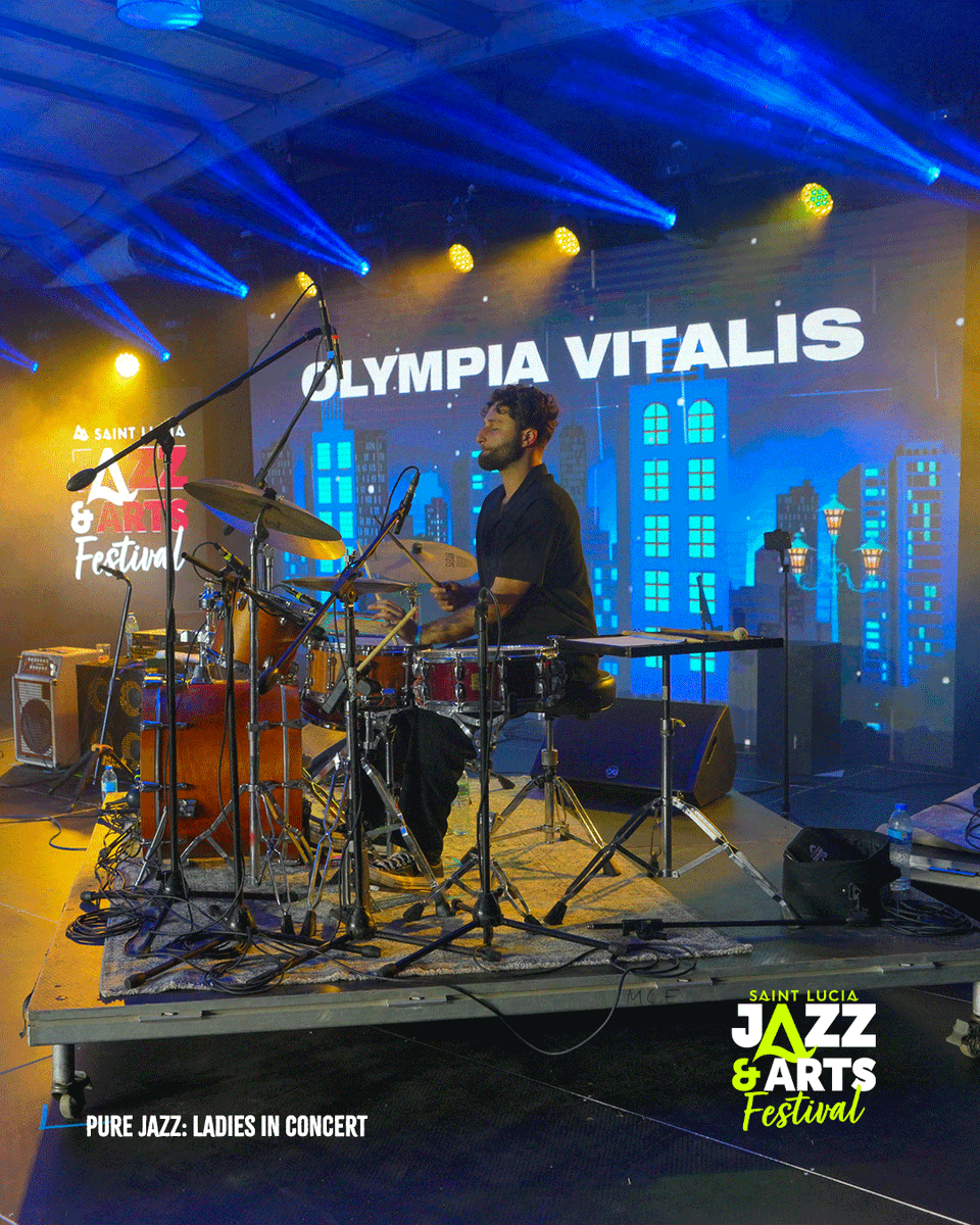 Olympia Vitalis, with roots in Saint Lucia and heart in the UK, lit up the Pure Jazz stage with a bold, commanding performance.

Her spunk, presence, and powerhouse vocals had the audience fully locked in, proving she's a force wherever she stands.
#SLJAF2025 #OlympiaVitalis