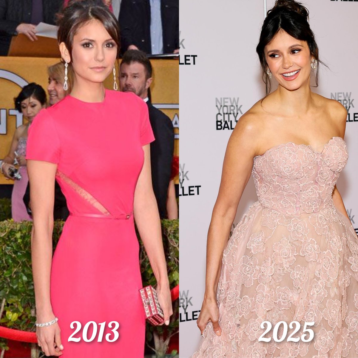 Nina Dobrev giving back 2013 vibes 🩷, image size:1200x1200