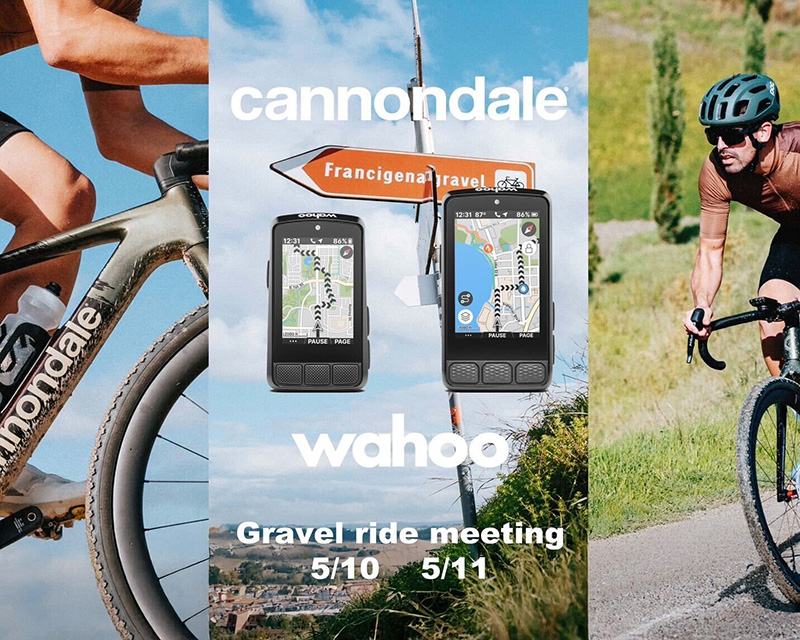 今後のイベントはこちらで常に更新します！直近はCannondale×Wahoo×Gravel ride meeting【5月10日(土）/11日(日）】開催！
brand.intertecinc.co.jp/event-informat…
#EVENT #wahoo #cannondale #gravel #試乗 #体験