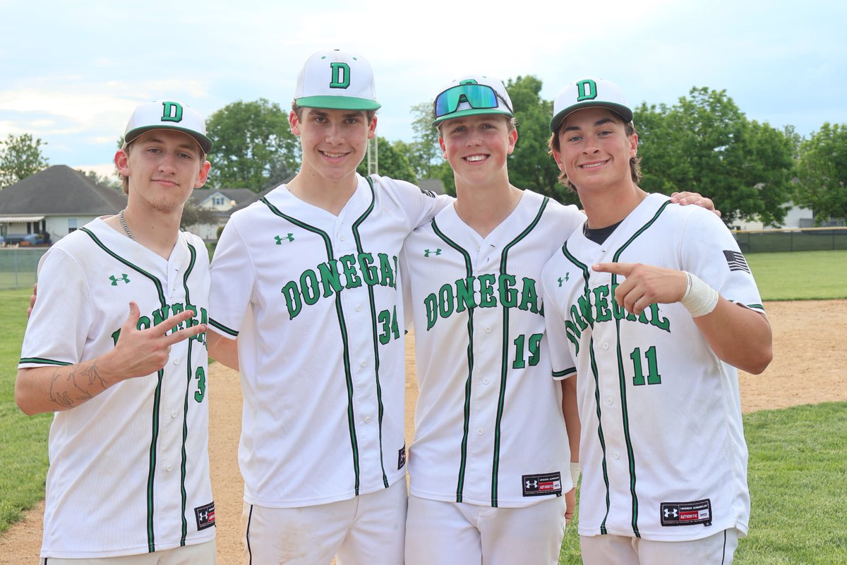 DonegalBaseball's tweet image. Down late vs a tough PSU commit, Donegal refused to fold! @CalebJRupp 2H 1R &amp;amp; @AndrewF30861686 2H 3RBIs came up clutch. @Tommyhairhoger dealt: 5IP, 3H, 2R, 10K. @BaileyDevin14 slammed the door: 2IP, 1H, 3K, W. A two out rally in the 7th sealed a gutsy come from behind win 3-2!