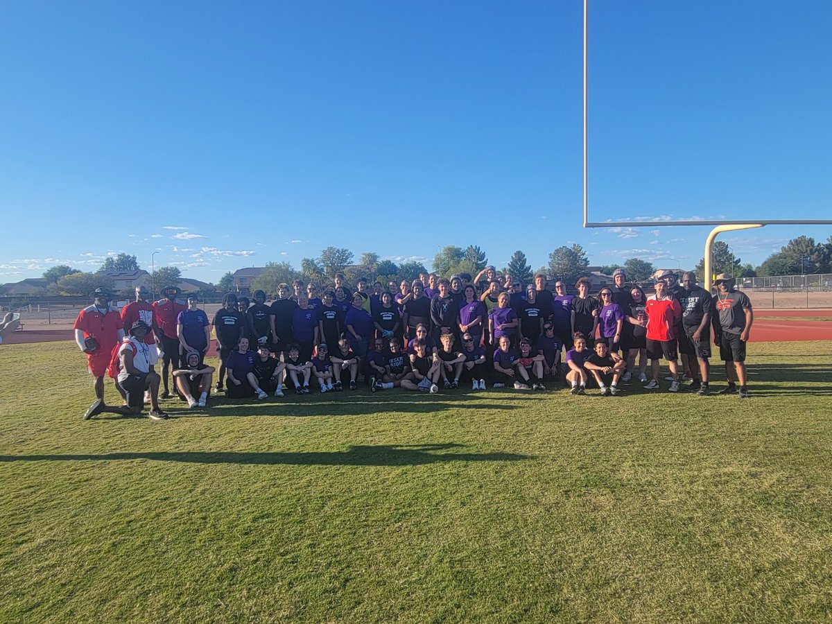 Great time today at our Mom's Clinic. <a href="/DRJaguarsFB/">Desert Ridge Jaguars Football</a>
