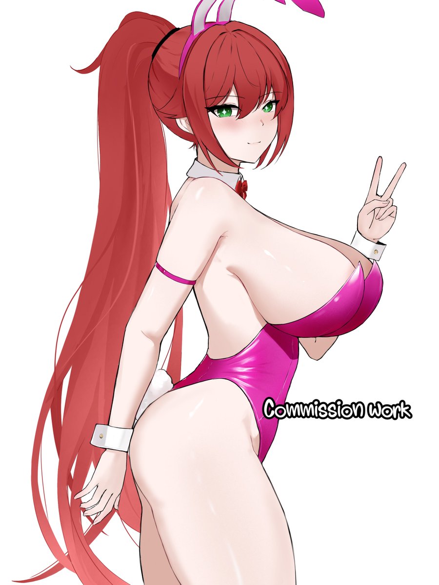 Omaigoto its bunny girl-
Commission by anonymous