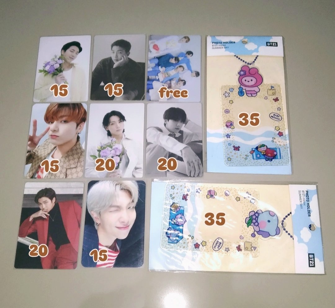 ❗HELP RT❗clearance sale

་ ⊹ ୨୧  wts sell ina photocard ໒꒱ ˚ 
 
⭑ excl. fee admin + packing 3k
(keep event w DP/split pay)
⭑ dom depok 
⭑ no retur, refund, hnr pls

t. wts lfb photocard bts jk taehyung  photobook album only taehyun beomgyu txt enhypen jay nct jaemin mark