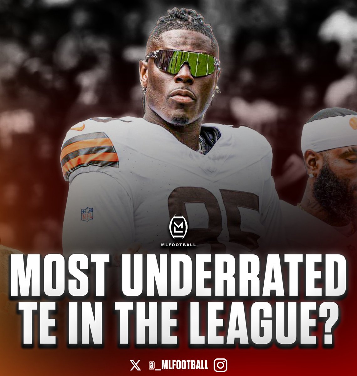 THE MOST UNDERRATED TIGHT END IN THE #NFL CURRENTLY…?

I’ll start: DAVID NJOKU