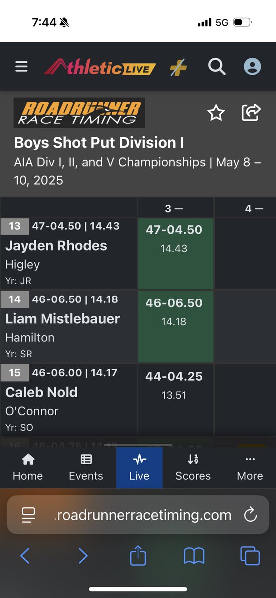 Jason Mistlebauer (@jmistlebauer) on Twitter photo Proud of you <a href="/MistlebauerLiam/">Liam Mistlebauer</a>! Last to qualify for State Track Championship (24th) but finished 14th at State today! Great job competing. Proud of you <a href="/MistlebauerLiam/">Liam Mistlebauer</a>! Last to qualify for State Track Championship (24th) but finished 14th at State today! Great job competing.
