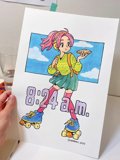 GW引きこもって描いたアナログ作品 
