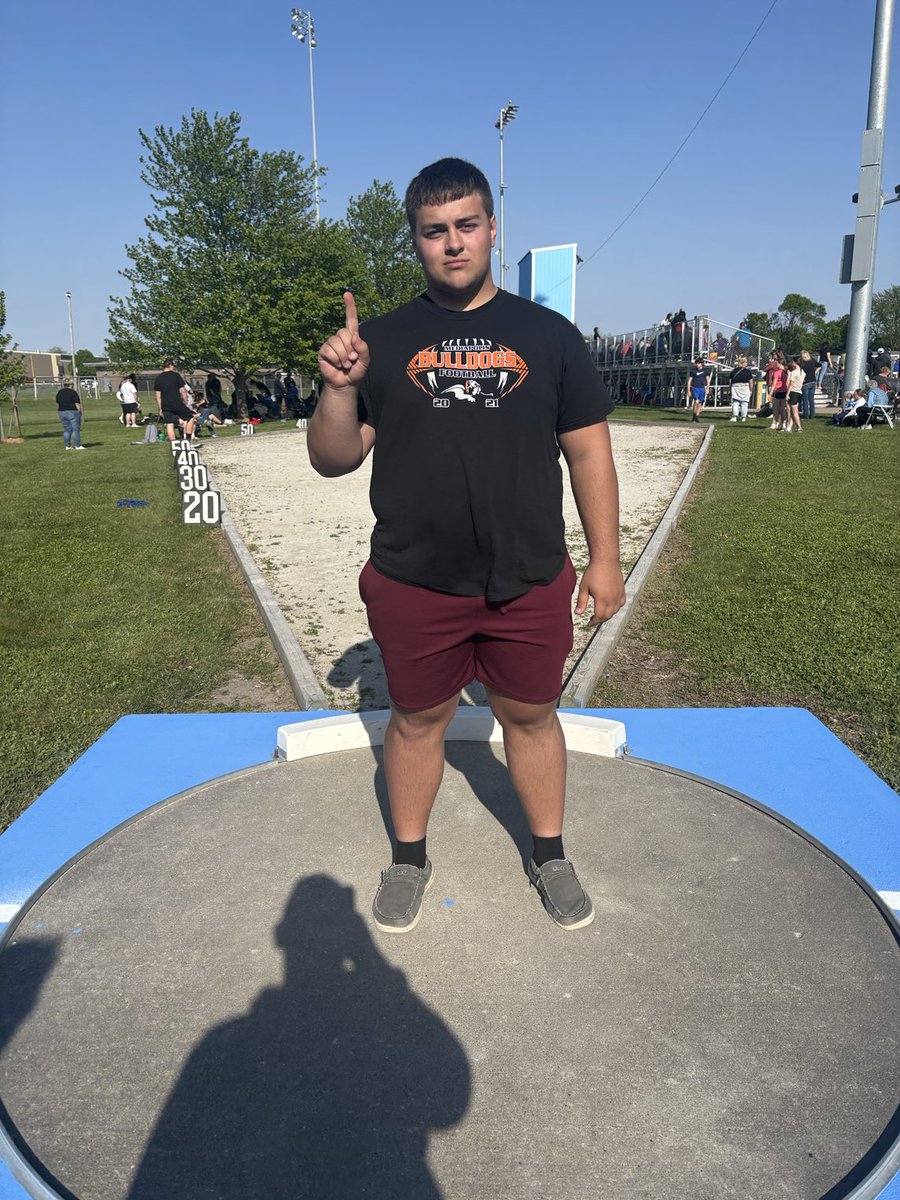 Dave Pierson (@shufflen85) on Twitter photo Conference shot put champ and PR throw for Jackson Woods 🥇💪<a href="/Jackison40/">Jackson Woods</a> <a href="/Mepo_Bulldogs/">Mepo Student Section</a> <a href="/brennan_breuer/">Brennan Breuer</a> <a href="/SchillMatt/">Matt Schill</a> Conference shot put champ and PR throw for Jackson Woods 🥇💪<a href="/Jackison40/">Jackson Woods</a> <a href="/Mepo_Bulldogs/">Mepo Student Section</a> <a href="/brennan_breuer/">Brennan Breuer</a> <a href="/SchillMatt/">Matt Schill</a>