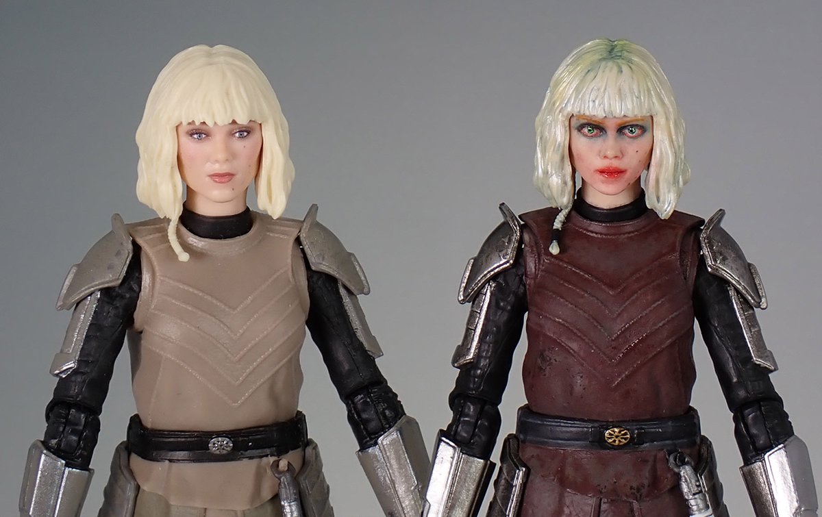 t_repainter's tweet image. ✍️ひさびさにフィギュアリペイント！
ブラックシリーズ６インチ「ドラマ・アソーカ」

『シン・ハティ』パート１

ただ塗装しても似ないので
まぶたの切開
顎を削る
前髪をよりぱっつんにしてます。

#アメトイカスタム
#カスタムフィギュアが見れるタグ　
#ブラックシリーズ
#BlackSeries