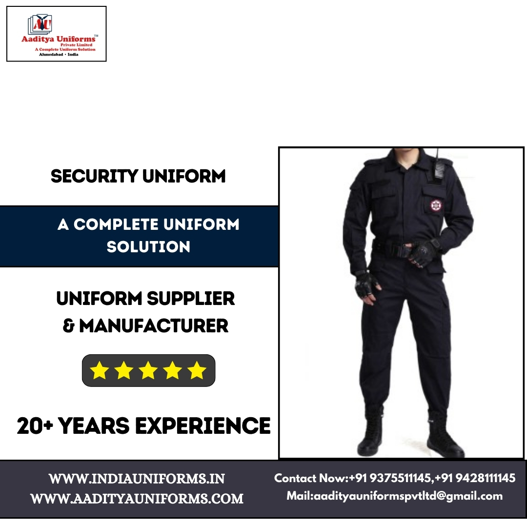 Aadityauniform's tweet image. Security uniform Available At Aaditya Uniforms  

#securityuniforms 
#SecurityStyle 
#UniformedProfessional 
#SecurityGuardLook 
#WorkwearStyle 
#SecurityTeam 
#OnDutyStyle 
#ProfessionalUniform 
#SafetyFirst 
#UniformGoals
#Aadityauniforms
#ahemdabad