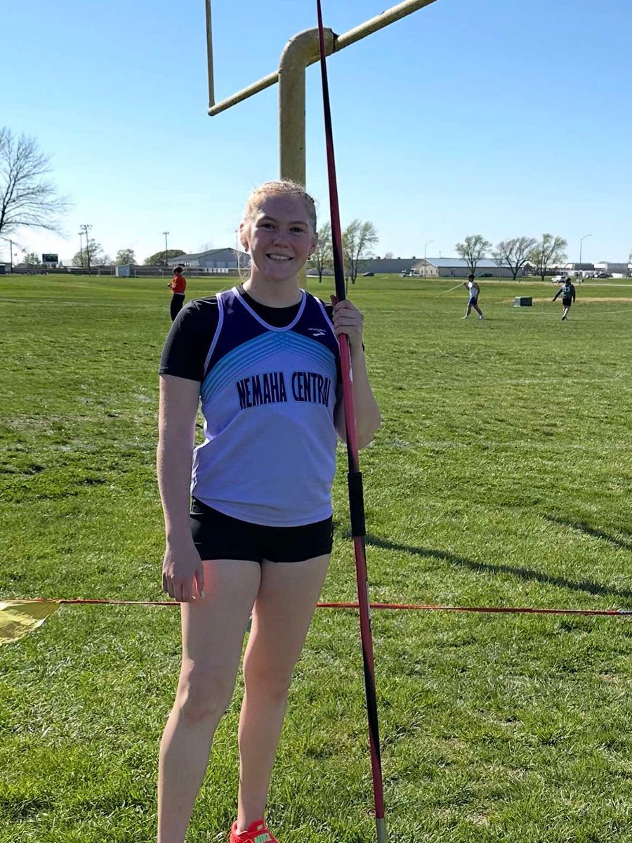 Super Sophomore: Ali Henry of Nemaha Central (3A) unleashed a 145-3 throw in the javelin earlier this week in her home meet. It is the #3 throw in Kansas in all classes &amp; #1 throw in 3A. In fact, the top three throws in javelin in Kansas are 1A, 1A, 3A. It is the third best throw