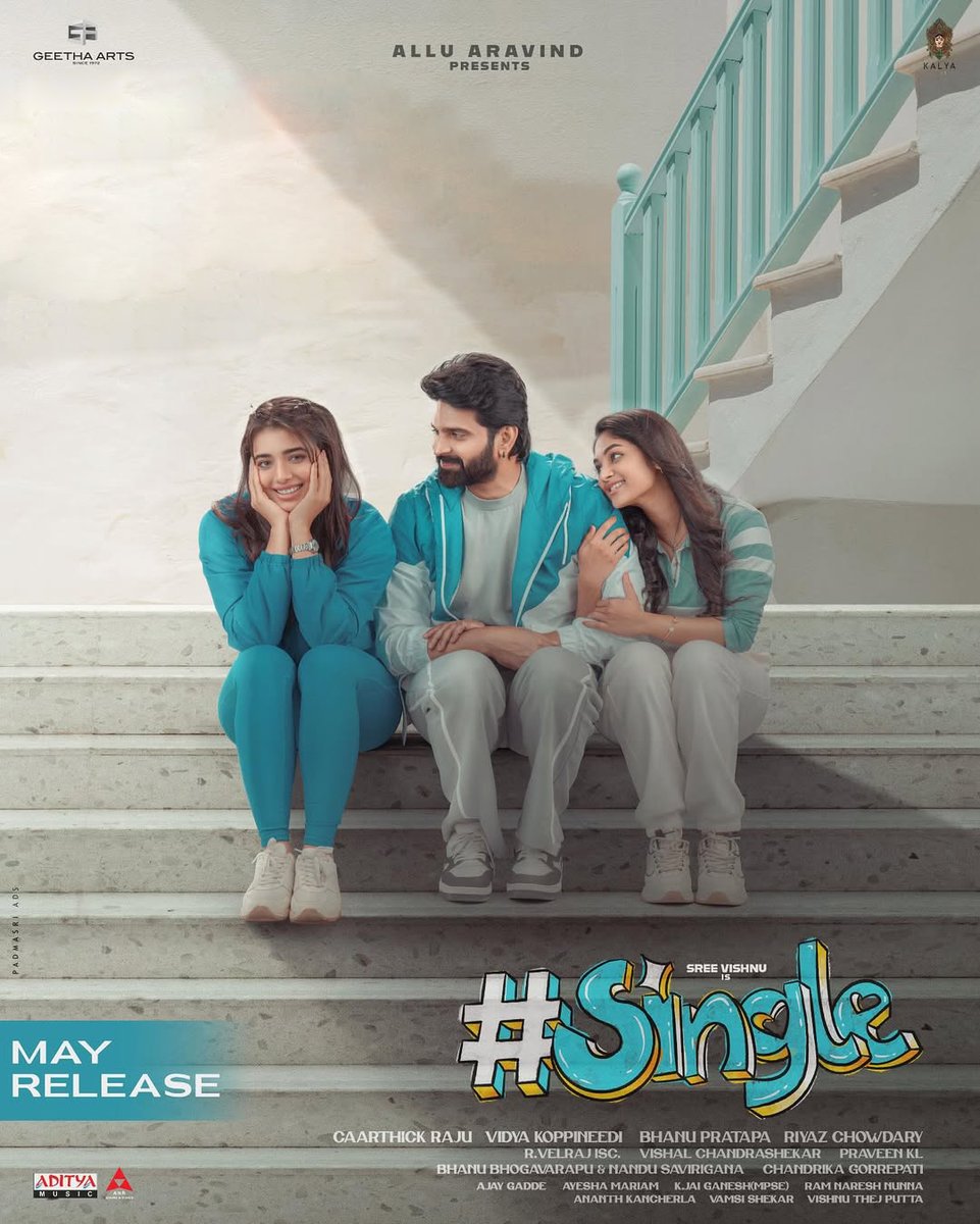 AnnapurnaStdios's tweet image. All Singles Get Ready to Mingle!

Wishing @sreevishnuoffl  and Team #Single  a blockbuster hit!
We are proud to be associated in the post-production of this fun ride! Let the laughter begin!

@GeethaArts  @KalyaFilms  #AnnapurnaStudios #PostProductionMagic #TeluguCinema