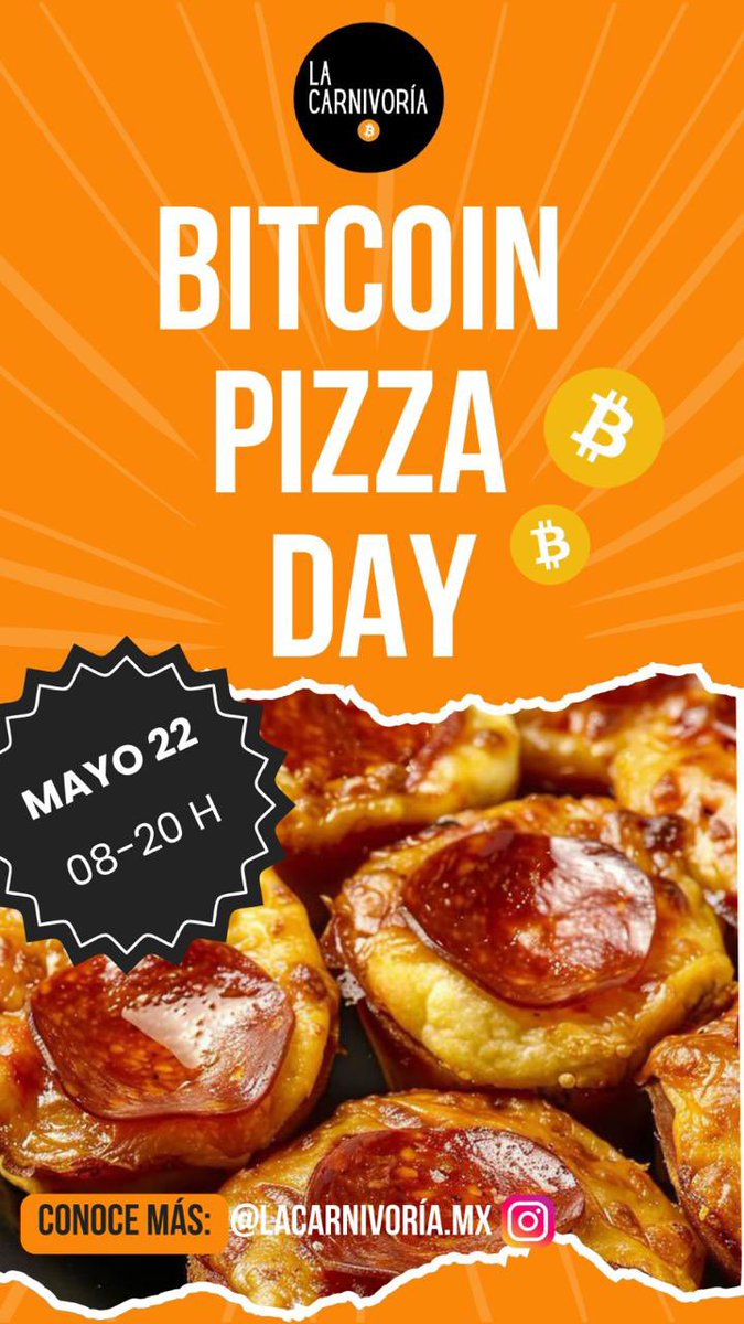 btcpuebla's tweet image. #BitcoinPizzaDay #Bitcoin @lacarnivoriamx