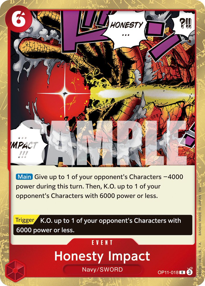 OPCG BOOSTER PACK -A FIST OF DIVINE SPEED- [OP-11] CARD REVEALS