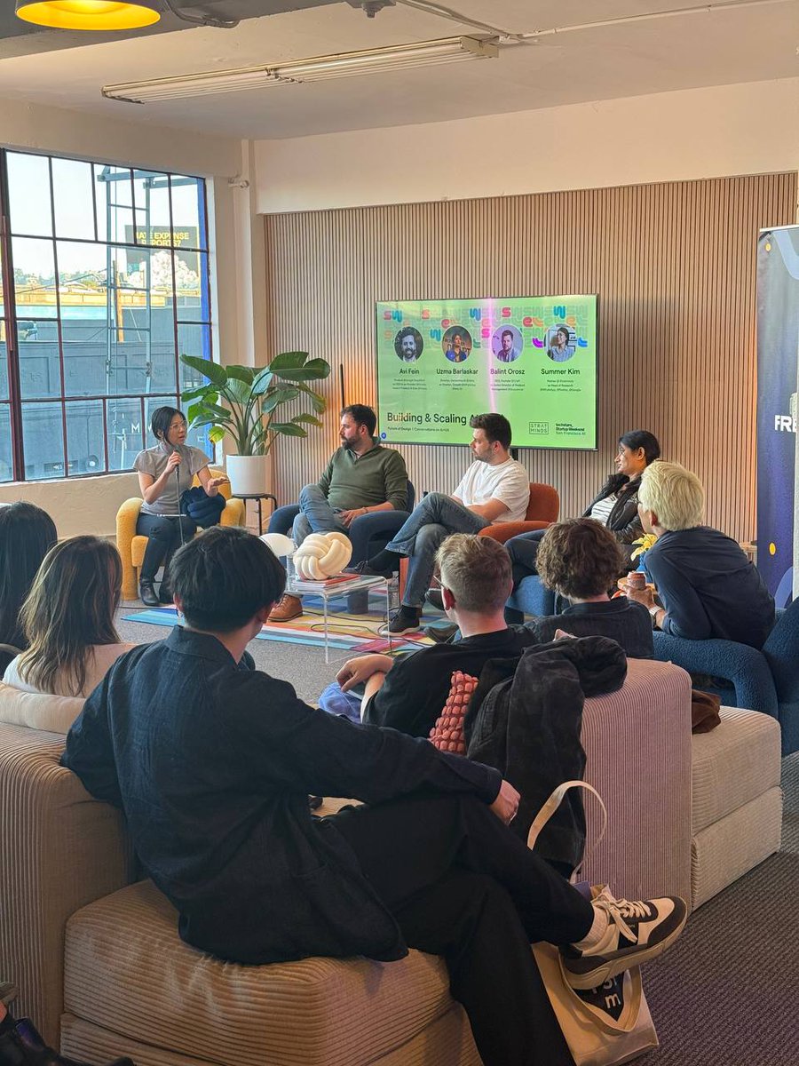 TechstarsSWSF's tweet image. Here comes a panel: Building and Scaling AI, featuring Uzma Hussain Barlaskar @uzmabarlaskar  of Generative AI at @Meta  and former Director of Growth at @WhatsApp  Balint Orosz @balintorosz and Founder of Craft and former Senior Director of Product Management at @Skyscanner and…