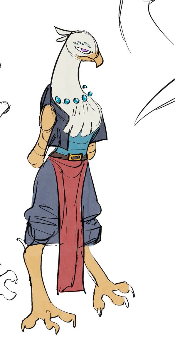 And owl and eagle monk i designed like 4 years ago for a dnd campaign