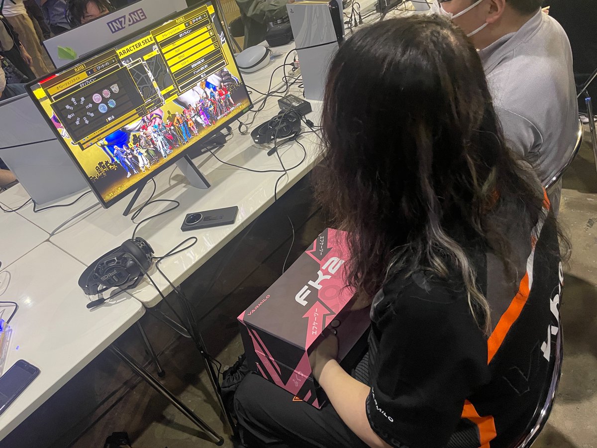 varmilo_fk2's tweet photo. Secret weapon for EVO Japan 2025🙈

@vxbao_tomie 

#EVOJapan2025 https://t.co/2zGym54U4U