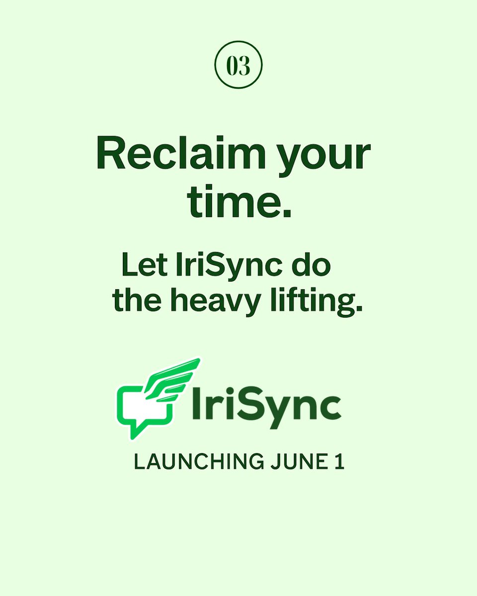 You’re spending 5+ hours a week on social media?
⏳ You could cut that to 1 — with IriSync.
🤖 AI-powered scheduling, content &amp; analytics.
📆 Launching June 1 — let’s get your time back.

#IriSync #AItools #SocialMediaManager
#TimeSaver #MarketingMadeEasy #StartupTools