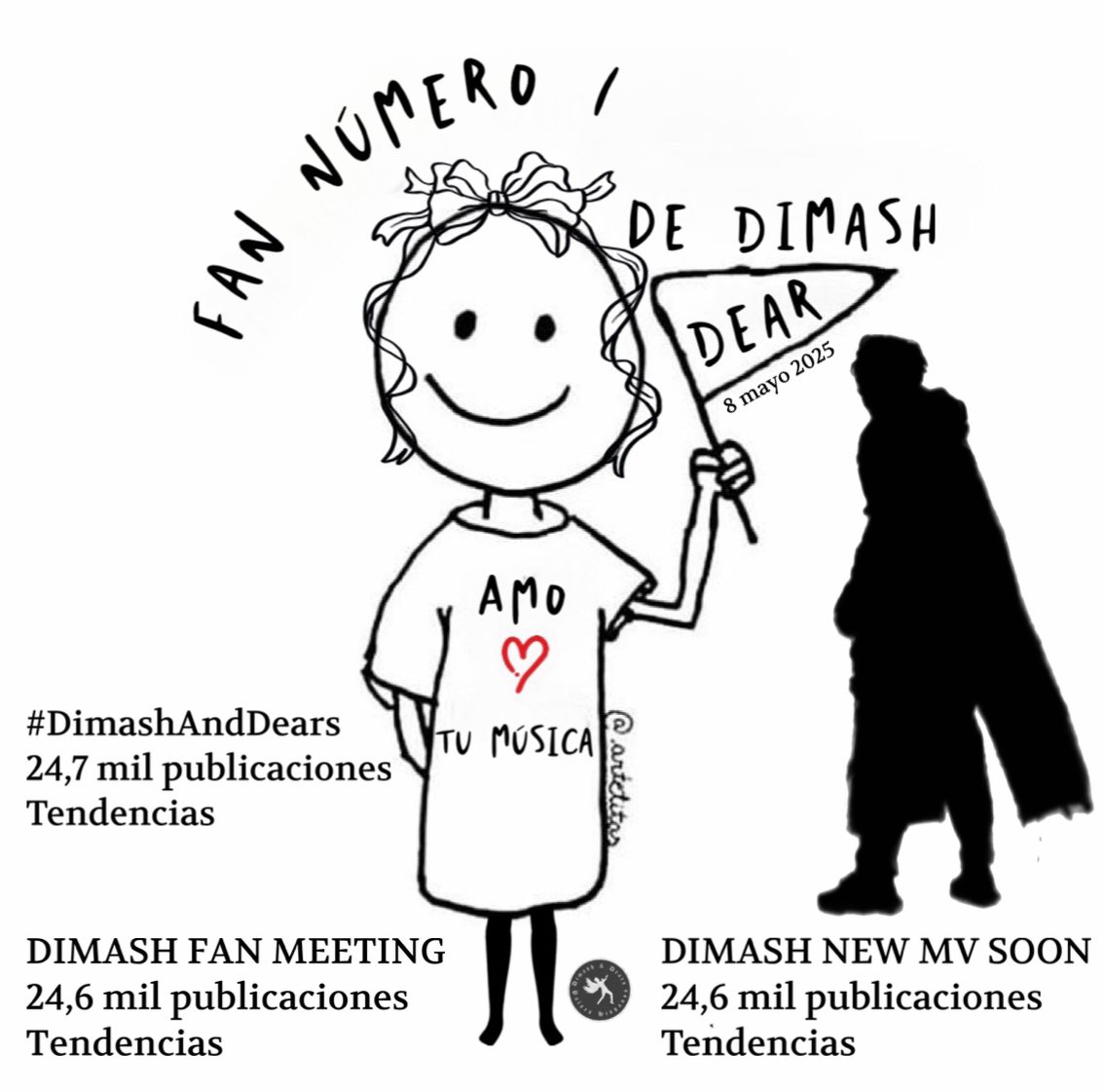 Dimash&DearsHispanos (@didearshispanos) on Twitter photo Concluimos otra semana de tendencias. Agradecemos e invitamos a todos a regresar pronto. Dears apoyando a Dimash siempre!
#DimashAndDears
DIMASH NEW MV SOON
DIMASH FAN MEETING
Participarás? #TauIshindeChallenge 🤭
<a href="/dimash_official/">Dimash Qudaibergen</a> Concluimos otra semana de tendencias. Agradecemos e invitamos a todos a regresar pronto. Dears apoyando a Dimash siempre!
#DimashAndDears
DIMASH NEW MV SOON
DIMASH FAN MEETING
Participarás? #TauIshindeChallenge 🤭
<a href="/dimash_official/">Dimash Qudaibergen</a>