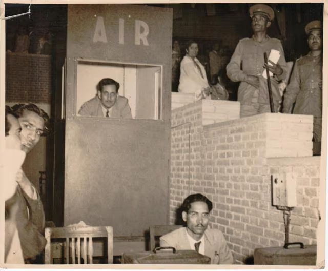 Paperclip_In's tweet photo. In war, the first casualty is always the truth. As unhinged fake news floods our screens today, rewind to 1965 — when, 🇮🇳 and 🇵🇰 clashed on the battlefield, we also fought a battle against misinformation. Today, we have @zoo_bear, in 1965, we had Melville De Mellow. 
Thread 1/22 https://t.co/Q9olfQzir8