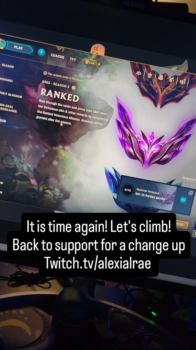 Alexialrae's tweet photo. I'm back to streaming!! Getting back into playing some support <3 https://t.co/56Gwf8nnUP
