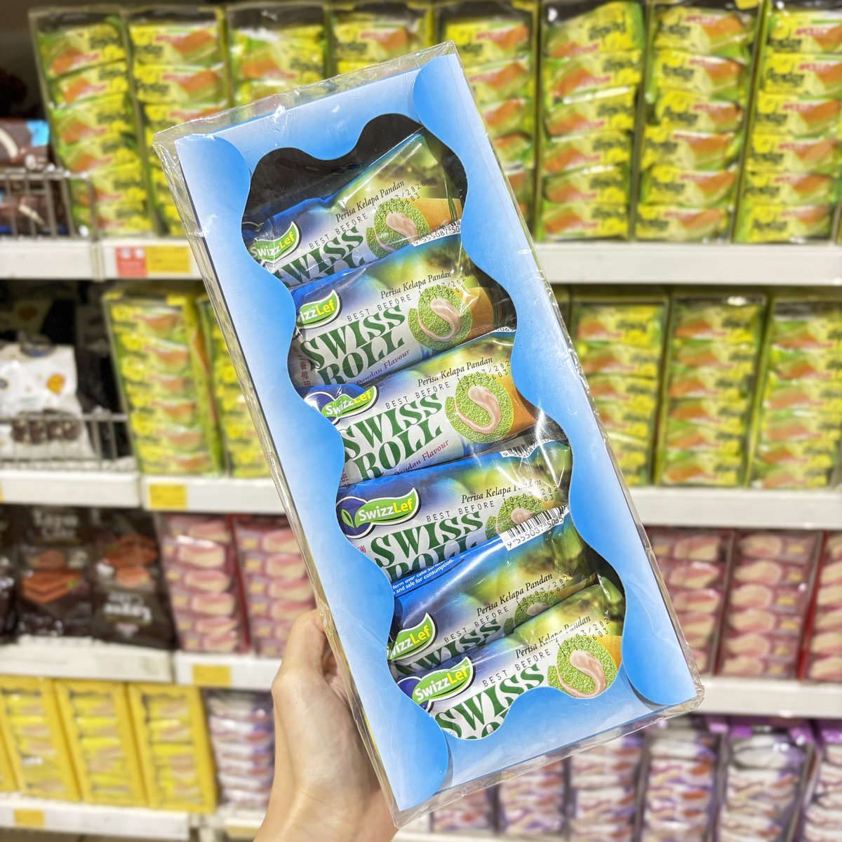 Sekotak swiss roll tak sampai RM29 hampa 🍰