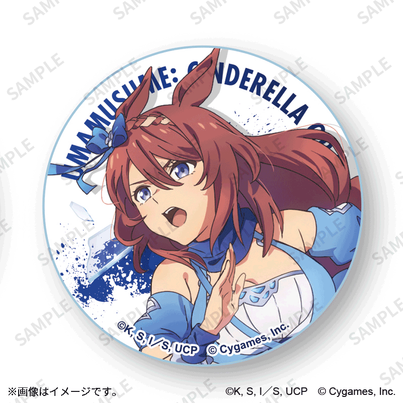 ウマ娘 シングレTOPPA!!! BASE AKIBA ベルノライト 缶バッジ
