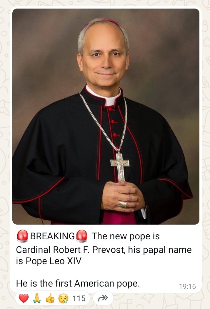 SaMapungwana's tweet image. We have a new Pope