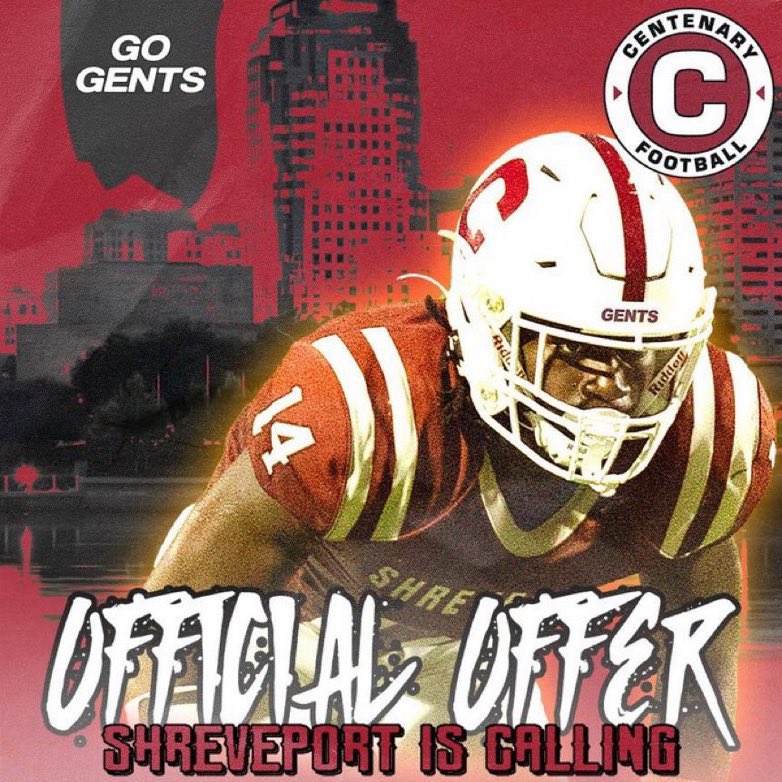JP McGovern (@jp_mcgovern_) on Twitter photo #AGTG I am blessed to receive my 2nd 🅾️ffer from <a href="/Gents_Football/">Centenary Football</a> !!! Thank you <a href="/CoachWudtee/">Keondre Wudtee</a> !! 2Chronicles 15:8 <a href="/ParkwayFootball/">#DirtyRed Football</a> <a href="/cbrot34/">Coy Brotherton</a> <a href="/PrepRedzoneLA/">Prep Redzone Louisiana</a> <a href="/JeritRoser/">Jerit Roser</a> <a href="/LAvsAllYall/">Louisiana vs. All Y’all</a> <a href="/CoachHouston4/">Shaun Houston</a> <a href="/markmiller36/">Mark Miller</a> <a href="/RecruitLouisian/">Recruit Louisiana™️</a> #AGTG I am blessed to receive my 2nd 🅾️ffer from <a href="/Gents_Football/">Centenary Football</a> !!! Thank you <a href="/CoachWudtee/">Keondre Wudtee</a> !! 2Chronicles 15:8 <a href="/ParkwayFootball/">#DirtyRed Football</a> <a href="/cbrot34/">Coy Brotherton</a> <a href="/PrepRedzoneLA/">Prep Redzone Louisiana</a> <a href="/JeritRoser/">Jerit Roser</a> <a href="/LAvsAllYall/">Louisiana vs. All Y’all</a> <a href="/CoachHouston4/">Shaun Houston</a> <a href="/markmiller36/">Mark Miller</a> <a href="/RecruitLouisian/">Recruit Louisiana™️</a>