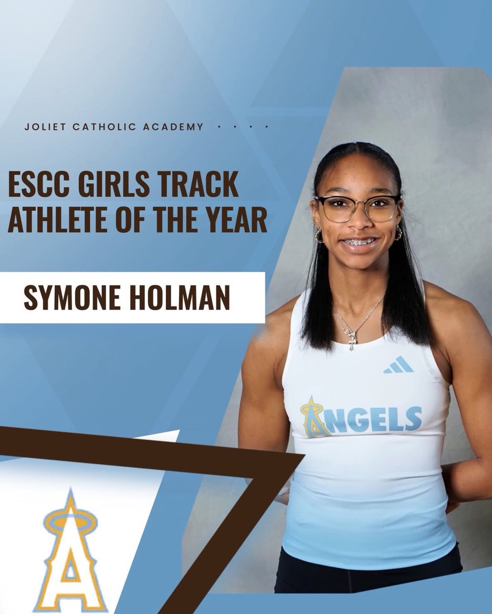 Honored to be named the 2025 ESCC Girls Track Athlete of The Year.