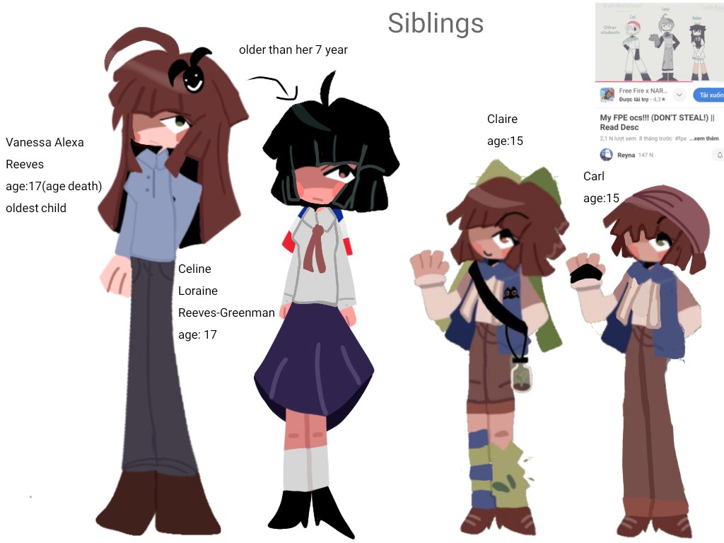 lizzy11x1_vy's tweet image. Claire Siblings 
Mommy issues
#clairefpe #fpeclaire #fpeocs #fpe #fundamentalpapereducation