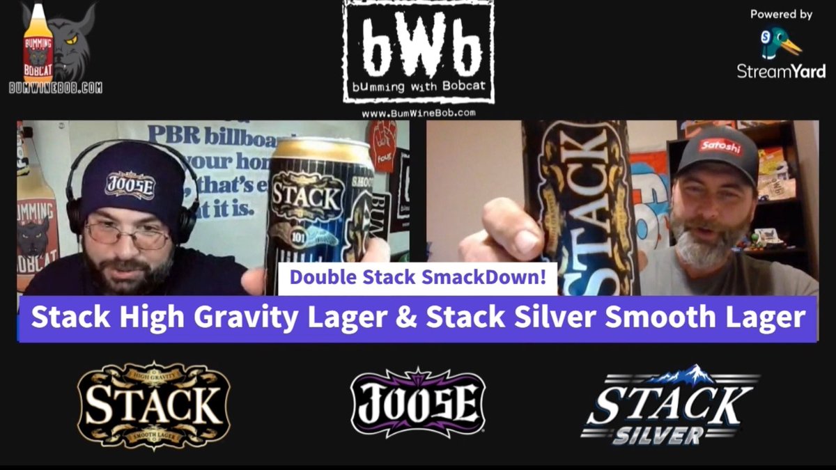 Join us for a Double Stack SmackDown as we dive into a head-to-head taste test of Stack High Gravity Lager &amp; Stack Silver Smooth Lager!

Will the high-gravity heavyweight or the silver smooth contender win the crown?

Watch: youtu.be/G-uyiDaqI1U

DRINK &amp; SUBSCRIBE! 🍻