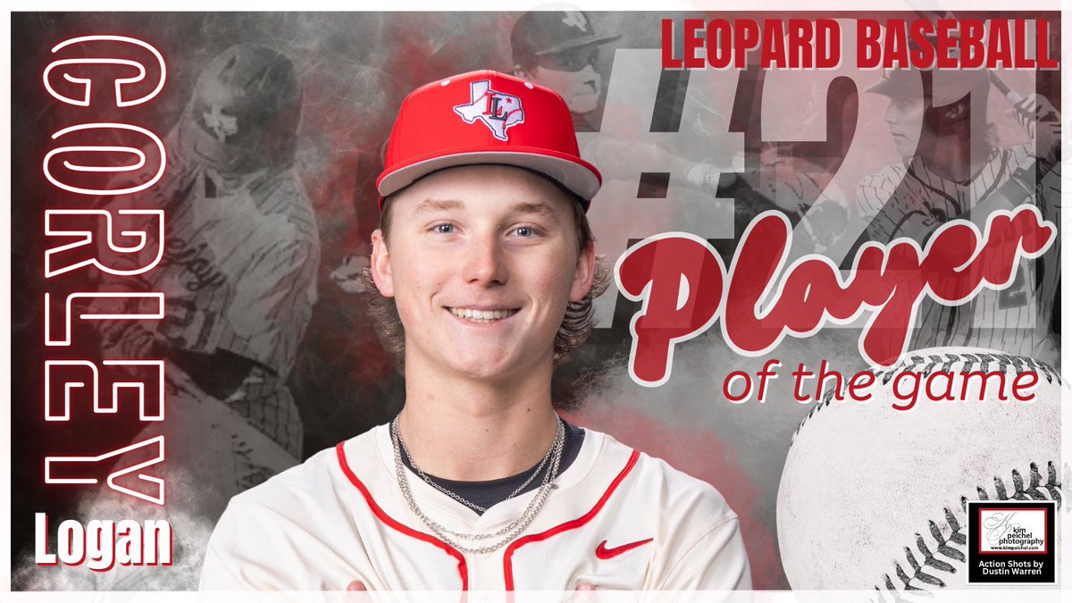 Lovejoy Leopards Diamond Baseball Booster Club (@lldiamondclub) on Twitter photo 🚨Player of the Game - Logan Corley!🚨 <a href="/LoganCorley21/">Logan Corley</a> was locked in 🔐! 10IP I 2H I 0R I 2BB I 11Ks. Have a game kid! 🚨Player of the Game - Logan Corley!🚨 <a href="/LoganCorley21/">Logan Corley</a> was locked in 🔐! 10IP I 2H I 0R I 2BB I 11Ks. Have a game kid!
