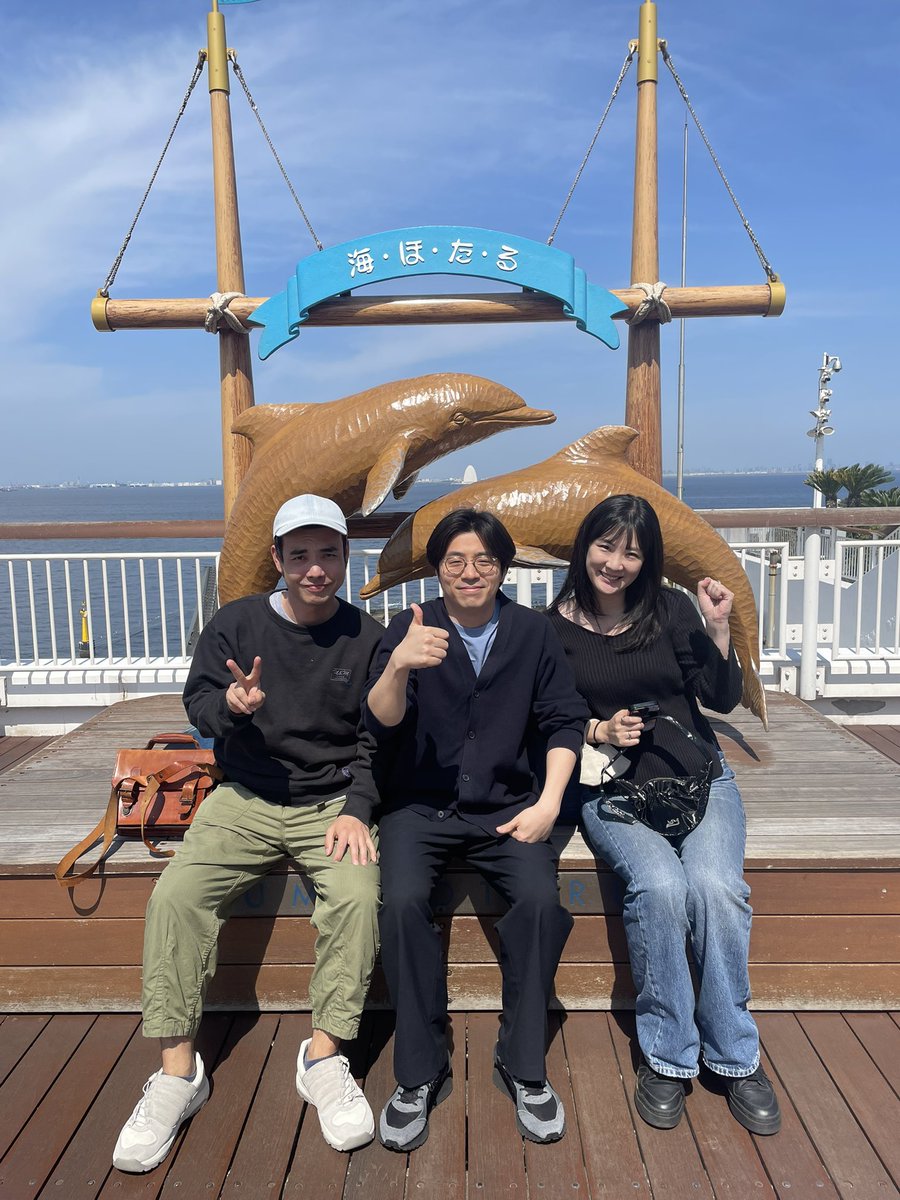 shota3mawx's tweet image. 実は同い年シリーズ

「海ほたるにて」

#西野恵未
#田村健太郎
#新幹線大爆破