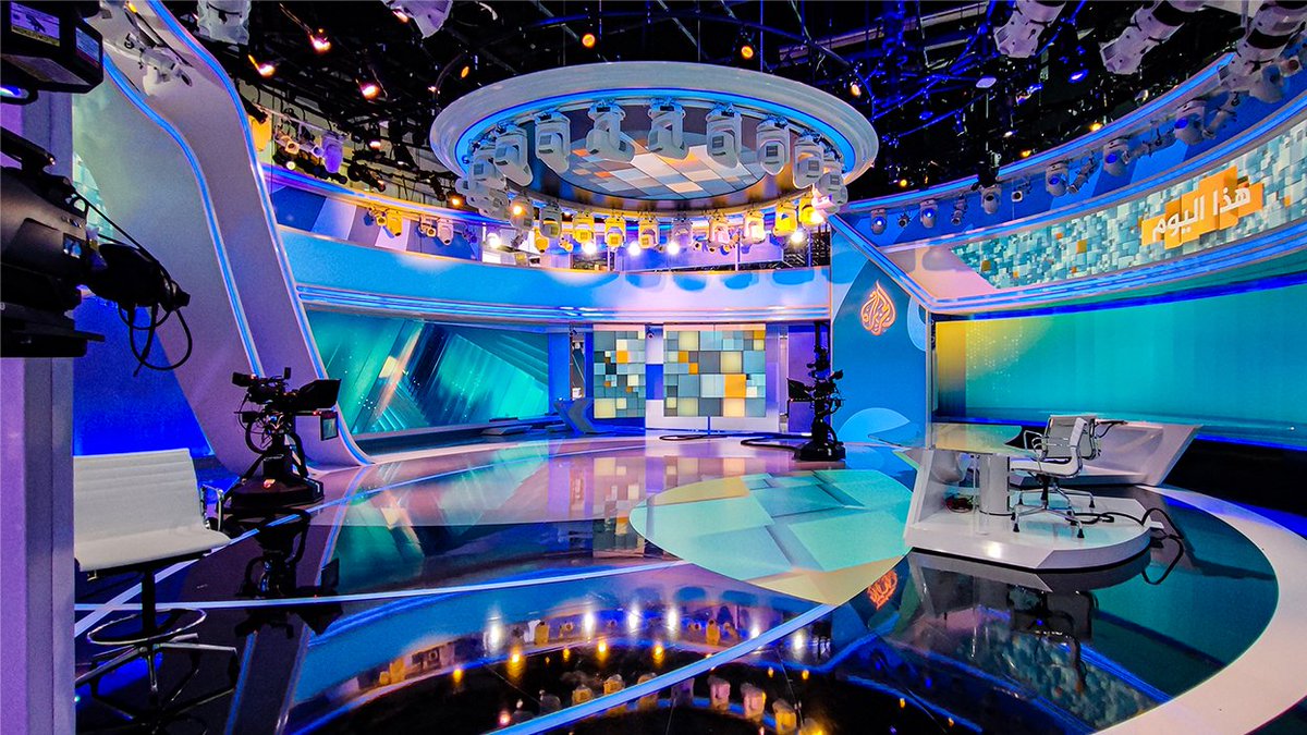 AOTOElectronics's tweet image. 🖥️ Inside Al Jazeera’s Studio 5: Built for non-stop news.
#AOTO transformed the flagship newsroom with:
✔ 450㎡ seamless LED
✔ Real-time background switching
✔ 4m wraparound displays
✔ CV0.9 panels — zero moiré
We power 30+ studios worldwide.
#LEDTech #AlJazeera #TVStudio