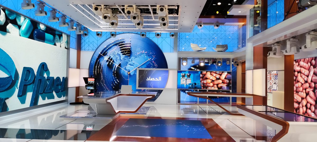 AOTOElectronics's tweet image. 🖥️ Inside Al Jazeera’s Studio 5: Built for non-stop news.
#AOTO transformed the flagship newsroom with:
✔ 450㎡ seamless LED
✔ Real-time background switching
✔ 4m wraparound displays
✔ CV0.9 panels — zero moiré
We power 30+ studios worldwide.
#LEDTech #AlJazeera #TVStudio