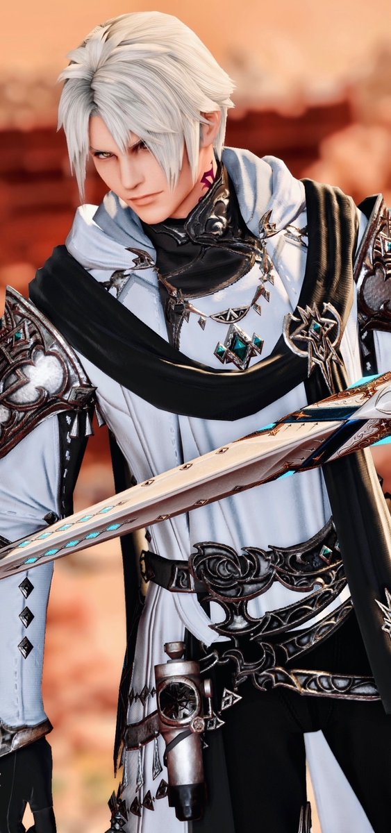 Forgot to post this here! If Thancred studied SGE while at Sharlayan #ffxiv #Thancred #ThancredThursday