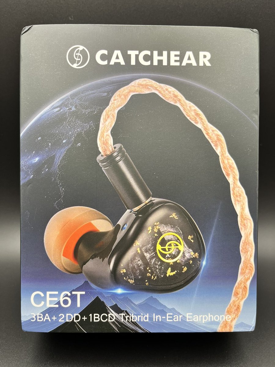 Catchear CE6T 有線イヤホン Catchear CE6T 有線イヤホン Catchear