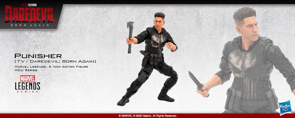 ハズブロの新商品情報！】 驚異の可動箇所！パニッシャーが伝説化