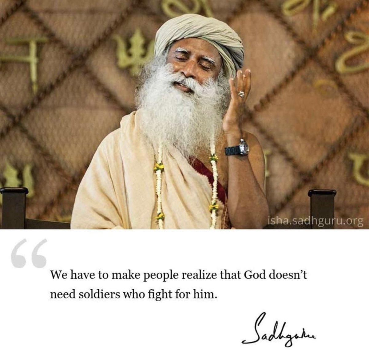 If only Pakistan understood this; it could have been a prosperous nation. 
#OperationSindoor