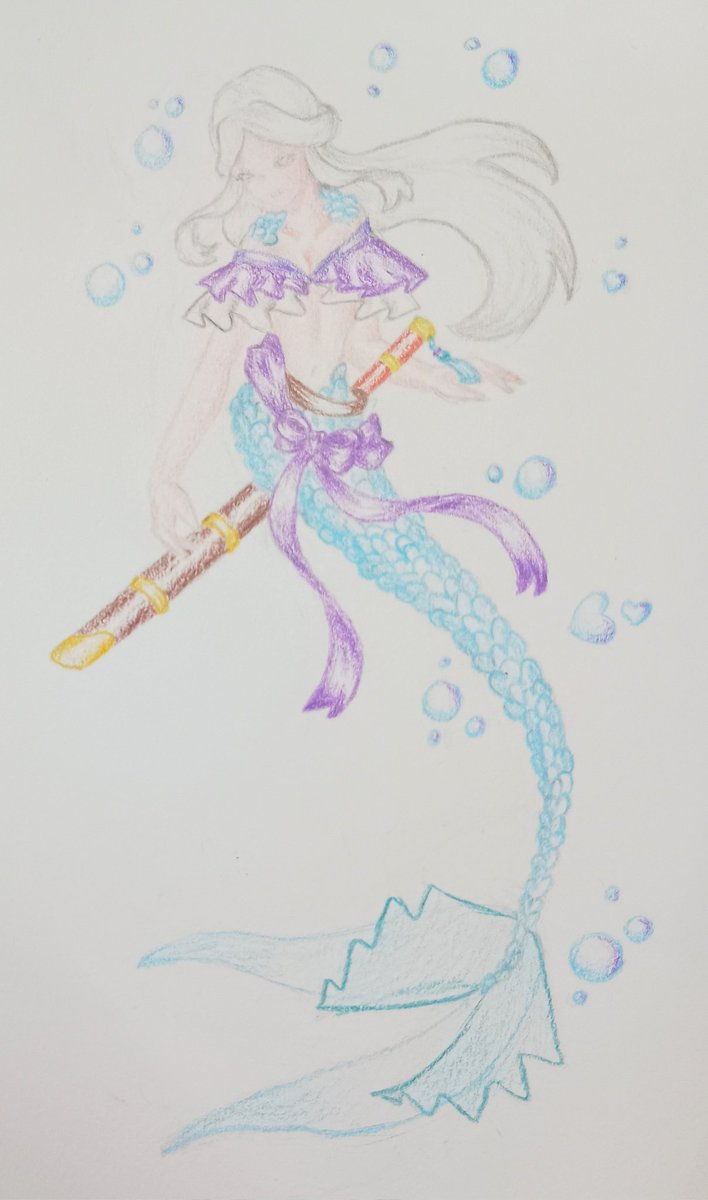 Lotus_Yanli's tweet photo. Mermay day 8 - Bai Yuxiu 
#baiyuxiu #soulmateadventure #mermay #mermay2025 https://t.co/iXxOZaLeCT