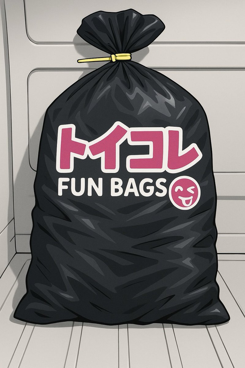 She said “Just one more to pack,” and silly me thought it was a teddy… not me! “Mmmf?! Nn-nn!!” Next thing I know, I’m all taped up in her van, starin’ at that bag—now I’m zipped up tight inside it. “トイコレ FUN BAG”… I guess that’s me now…