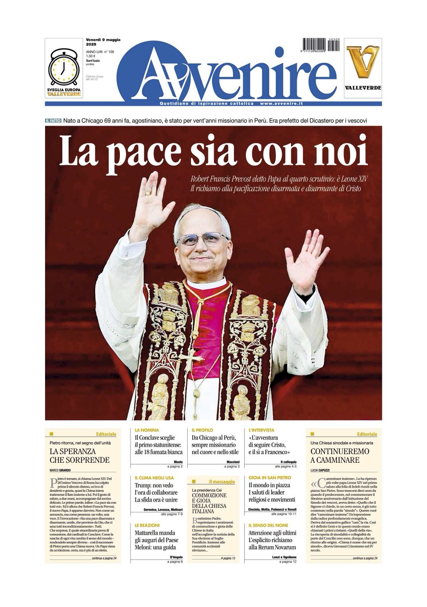 #09maggio
🔴A questo link buff.ly/2RhV0v2 puoi leggere la copia digitale, comprare una copia o abbonarti